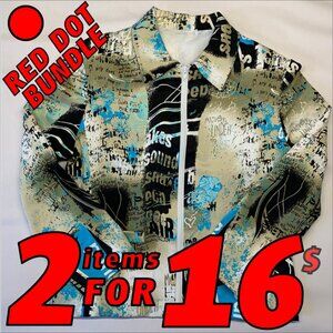 Unique! Handmade Zippered Jacket